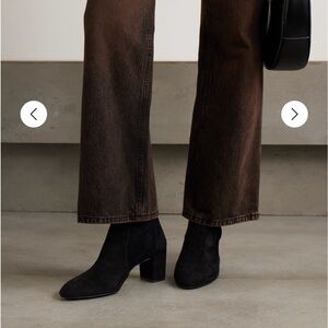 Stuart Weitzman Pull On Ankle Boots